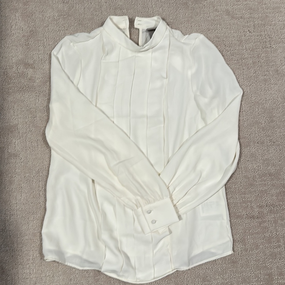 H&M white blouse